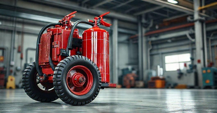 Extintor Sobre Rodas 50kg: Segurança Indispensável para Empresas