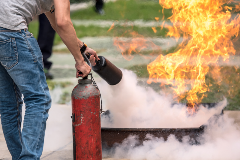 Extintor de Espuma Mecânica 40B: Segurança Máxima Contra Incêndios Empresariais