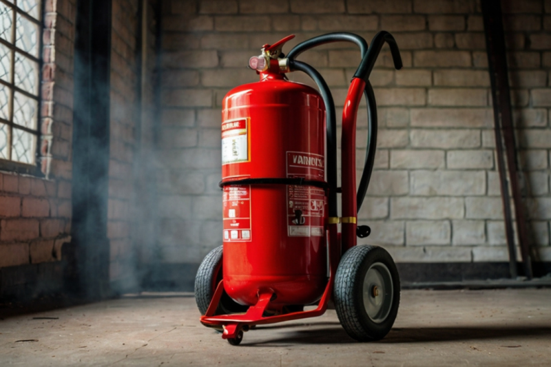Extintor Sobre Rodas CO2 25kg: Segurança Essencial Contra Incêndios