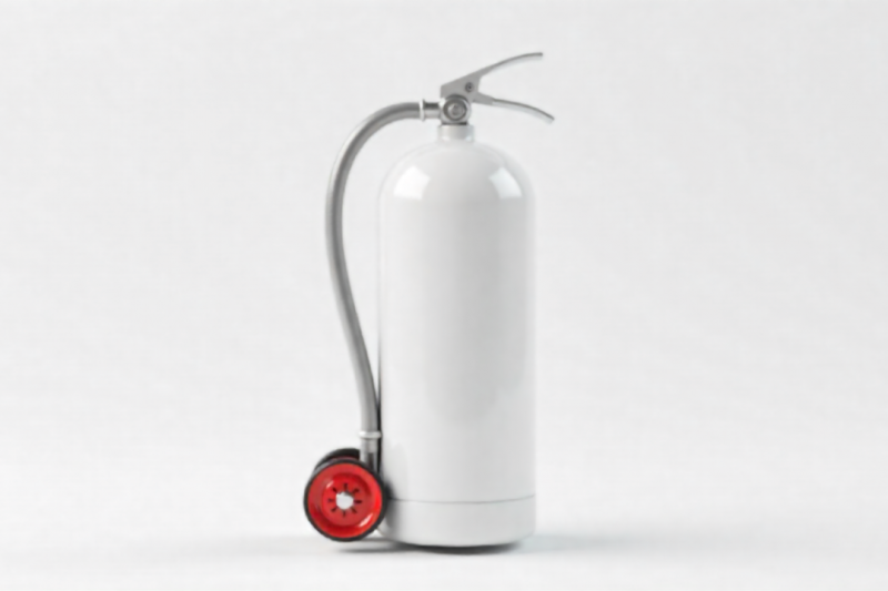 Extintor sobre rodas espuma mecânica 40B: sua segurança contra incêndios garantida
